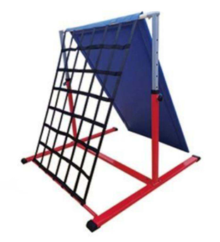 Parallel bar climbing net