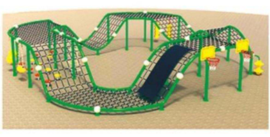 Balanced rope net A