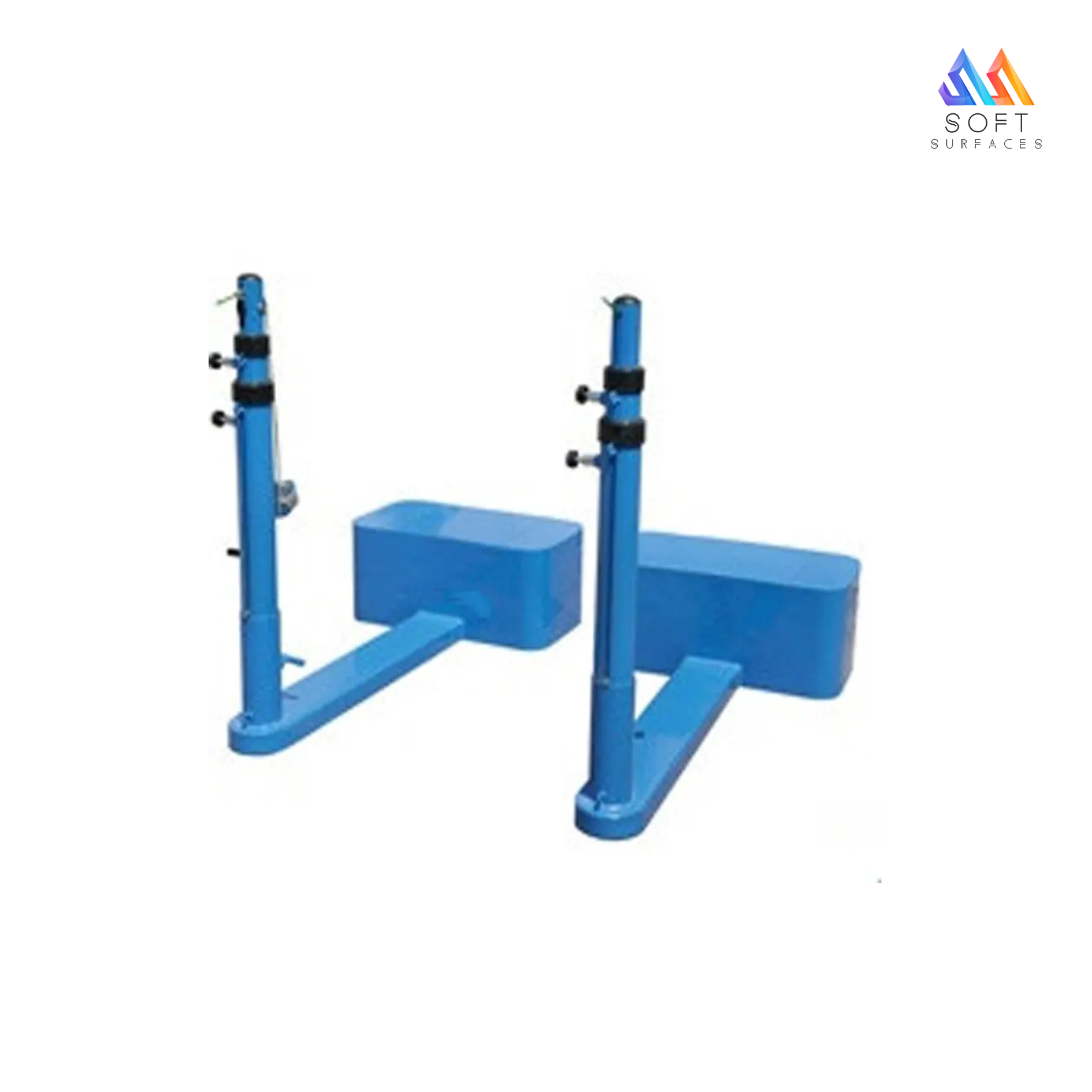 Movable Post Badminton, Volleyball and Tennis 3 Purpose In 1 – SoftSurfaces