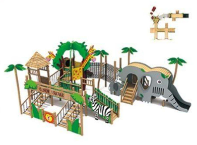 Wooden slide